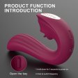 (image for) Velvet Kiss Licking Strap-on Vibrator