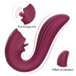 (image for) Velvet Kiss Licking Strap-on Vibrator
