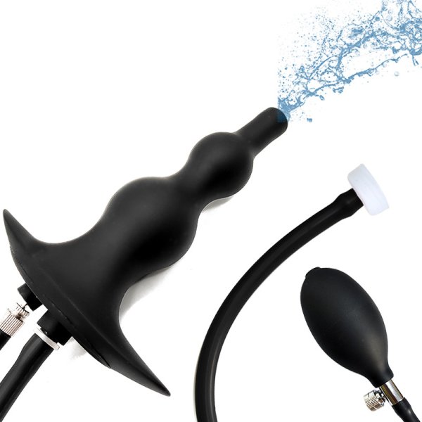 (image for) Inflatable Enema Anal Beads