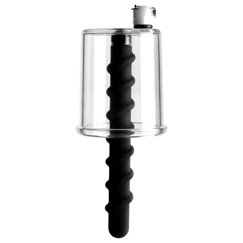 (image for) Rosebud Driller Cylinder with Silicone Swirl Anal Plug
