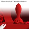 (image for) Rose Vibrating Butt Plug