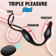 (image for) Double Ring With Anal Vibrator