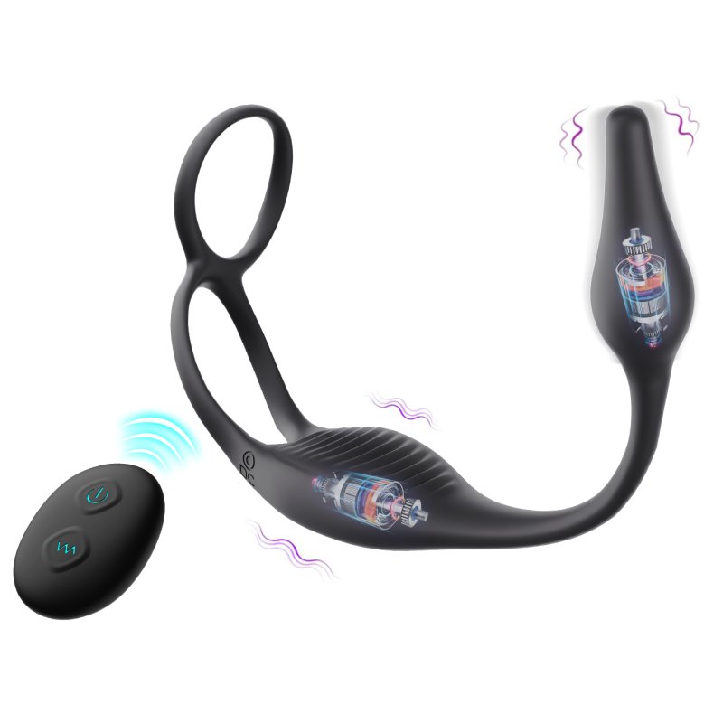 (image for) Double Ring With Anal Vibrator