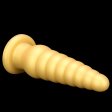 (image for) Unicorn Twisted Golden Butt Plug