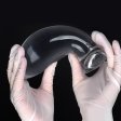 (image for) Dragon Egg Transparent PVC Butt Plug