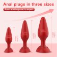 (image for) Rola Rose Anal Plug Three Piece Set