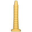 (image for) Golden Big Worm Anal Beads