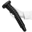 (image for) Black Big Worm Anal Beads