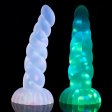 (image for) Glowing Larva Colorful Butt Plug