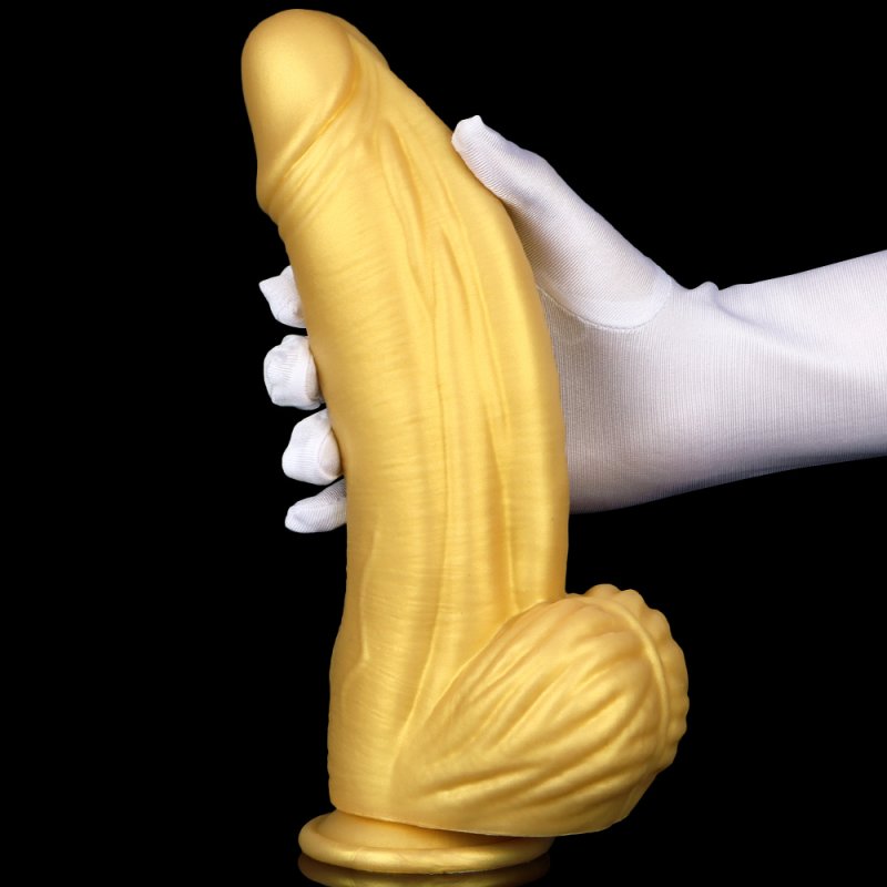 (image for) Liquid Silica Gel Realistic Dong - Golden