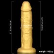 (image for) Gold Stim Dicker Dildo