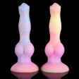(image for) Alien Space Cock Glow in The Dark Silicone Dildo
