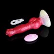 (image for) Dog Knot Werewolf Silicone Vibration Dildo