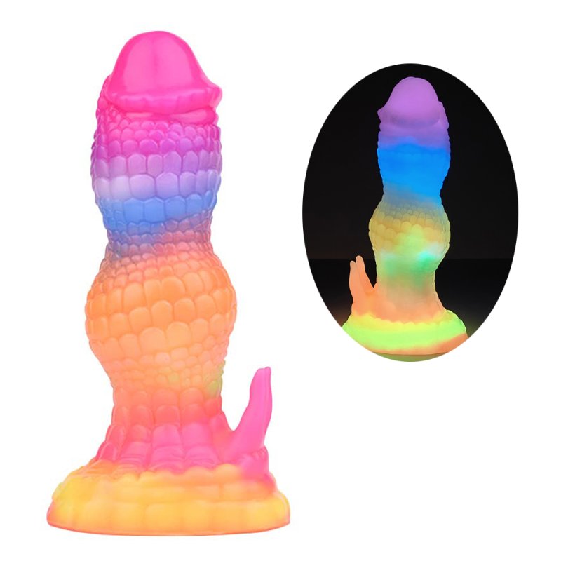 (image for) Luminous Silicone Dildo - 24