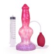 (image for) Ejaculating Peachy Colorful Realistic Dildo- 10