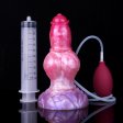 (image for) Ejaculating Peachy Colorful Realistic Dildo- 14