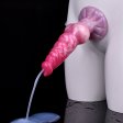 (image for) Ejaculating Peachy Colorful Realistic Dildo- 16