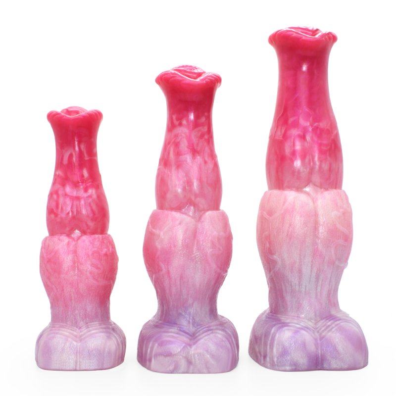 (image for) Peachy Colorful Realistic Dildo- 18