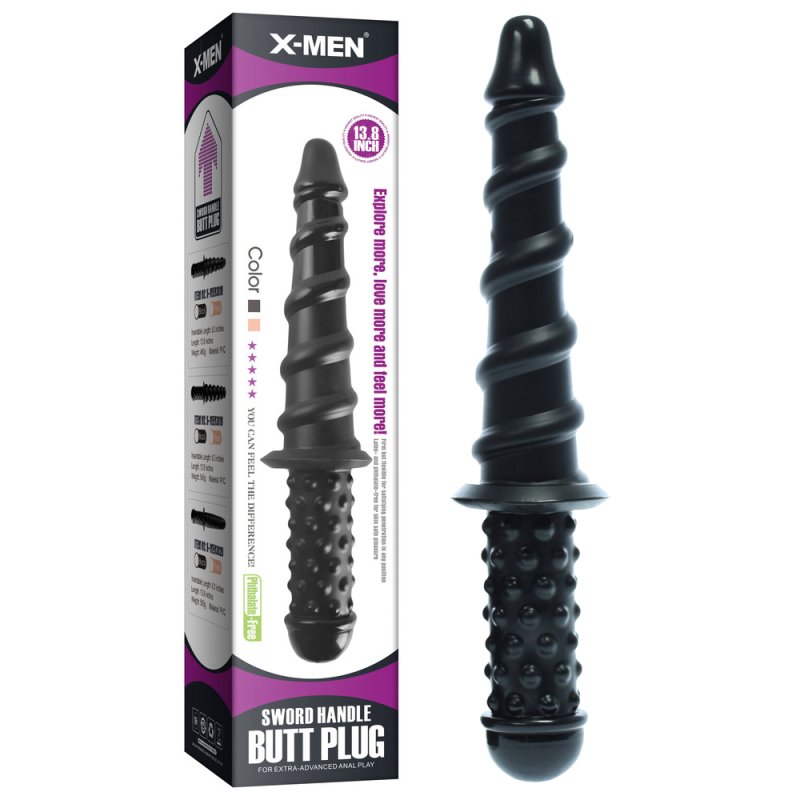 (image for) Sword Handle Swirl Butt Plug