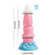 (image for) Fantasy Luminous Dragon Dildo - B