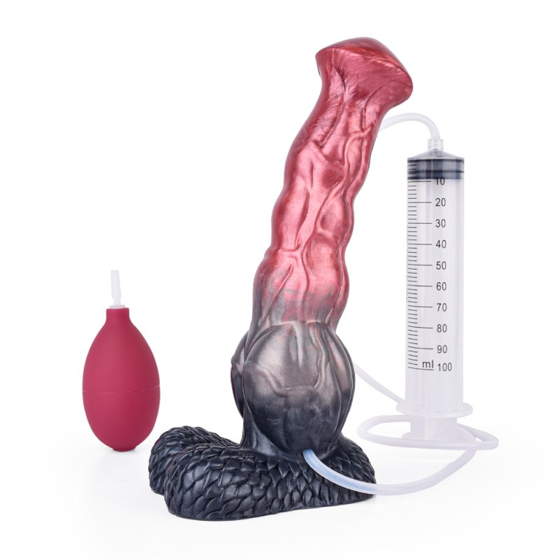 (image for) Squirting Fake Horse Realistic Animal Dildo - G