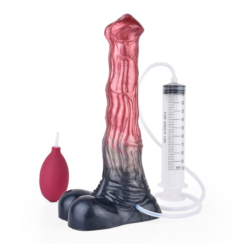 (image for) Squirting Fake Horse Realistic Animal Dildo - J