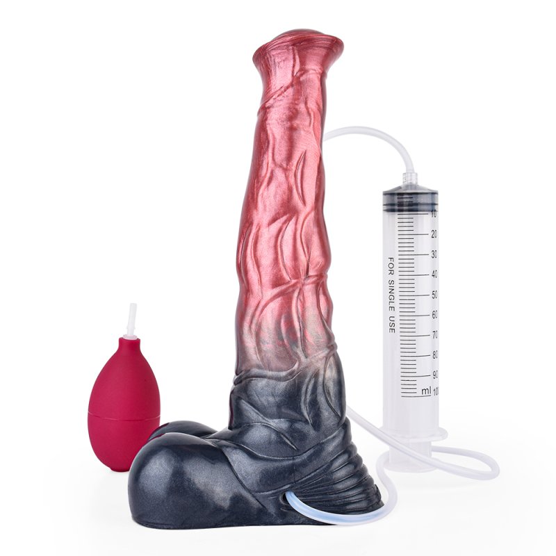 (image for) Squirting Fake Horse Realistic Animal Dildo - L