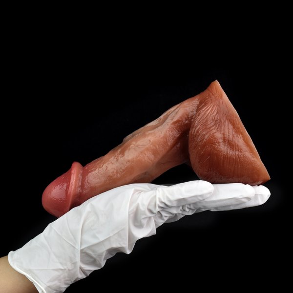 (image for) Ultra Realistic Dildo with Suction Cup - 7.3 inch