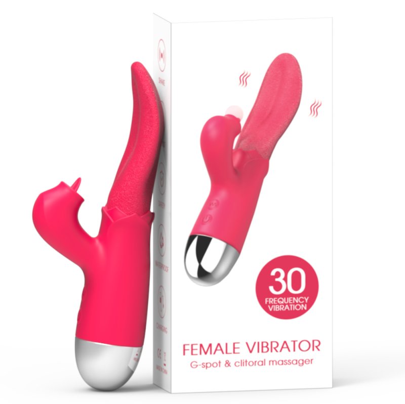 (image for) Clitoral Licking Tongue Vibrator