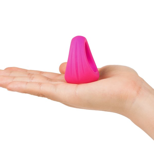 (image for) Silicone 3 in 1 Penis Ring