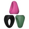 (image for) Silicone 3 in 1 Penis Ring