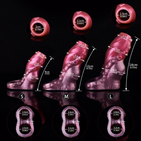(image for) Delayed Ejaculation Dick Condoms - B