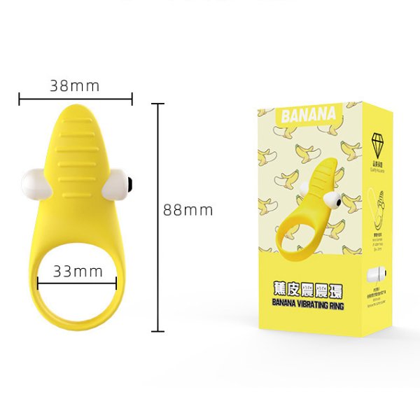(image for) Banana Skin Vibrating Cock Ring