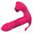 (image for) Licking & Thrusting Strap-on Dildo