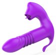 (image for) Licking & Thrusting Strap-on Dildo