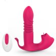 Licking & Thrusting Strap-on Dildo
