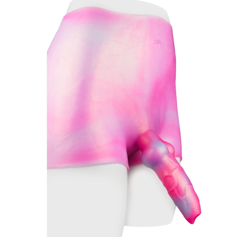 (image for) Sissy Training Fantasy 7.1\" Dildo Panty -04