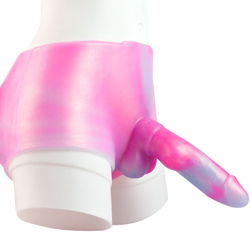 (image for) Sissy Training Fantasy 7.1\" Dildo Panty -06