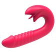 (image for) Crazy Tongue Thrusting Strap-on Vibrator