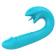 (image for) Crazy Tongue Thrusting Strap-on Vibrator