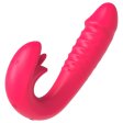 (image for) Crazy Tongue Thrusting Strap-on Vibrator