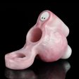 (image for) Mixed Color Vibrating Silicone Cock Sleeve