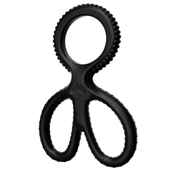 (image for) Scissors Silicone Cock Ring