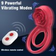 (image for) Petal-shaped Vibrating Penis Ring