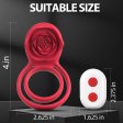 (image for) Petal-shaped Vibrating Penis Ring