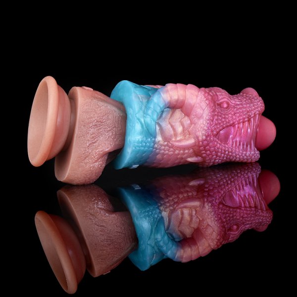 (image for) Tiger Mouth Silicone Penis Sleeve