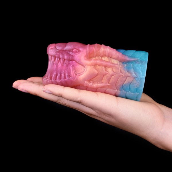 (image for) Crocodile Mouth Silicone Penis Sleeve