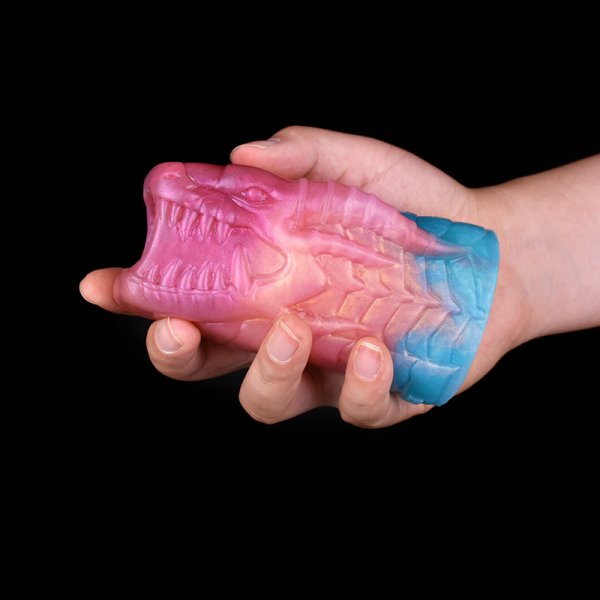 (image for) Crocodile Mouth Silicone Penis Sleeve