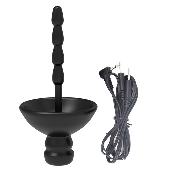 (image for) Silicone Electric Shock Penis Plug