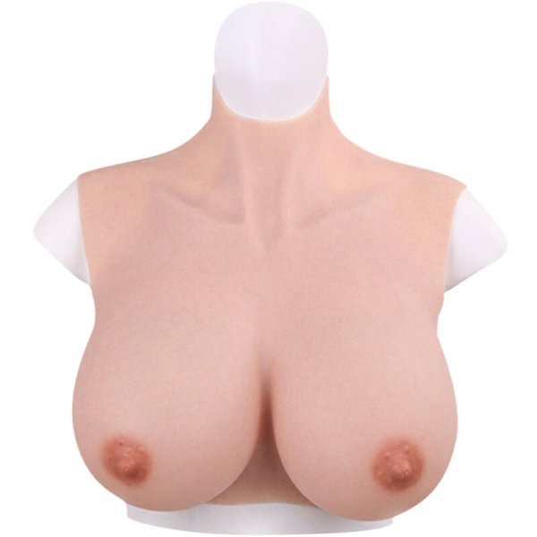 (image for) Breastplates Crossdresser Fake Tits - Cotton